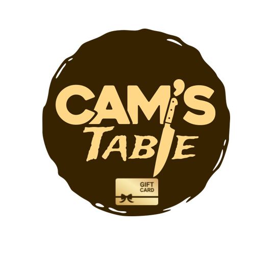 Cam's Table Gift Certificate's